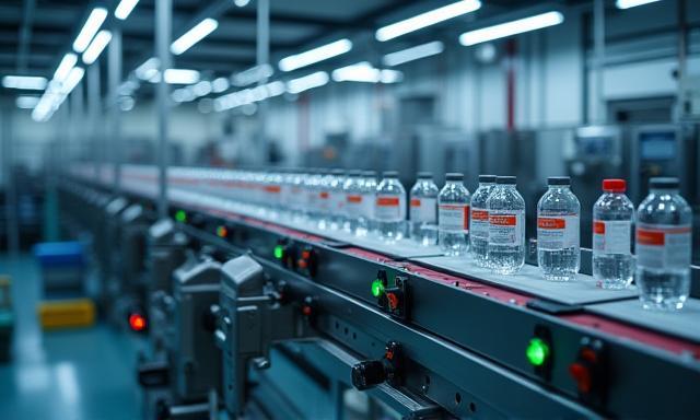 Automated aseptic filling line